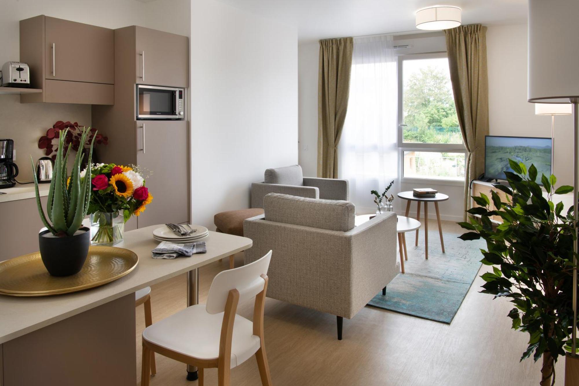 DOMITYS - Le Solstice Aparthotel Versailles Buitenkant foto